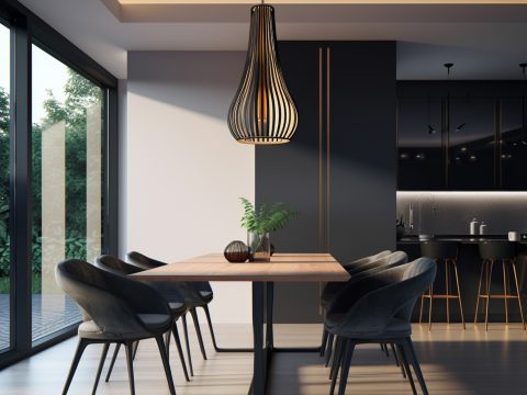 3d modern lamp design